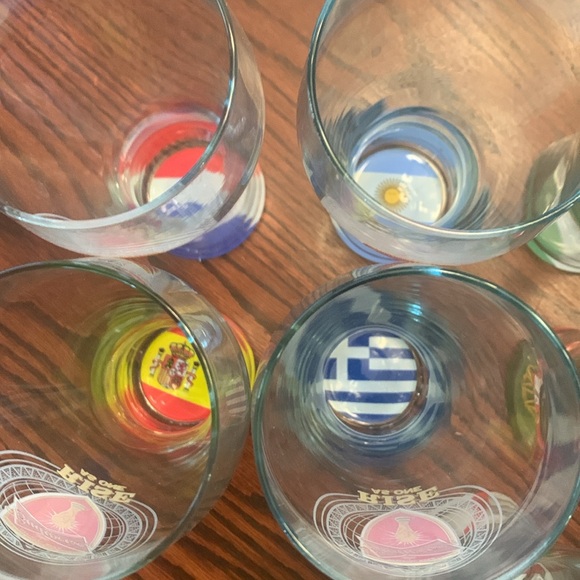 Soccer Flag Budweiser Beer Collector Pint Glasses - Picture 3 of 6